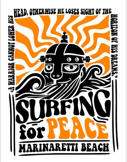 *Omaggio al Territorio: T-Shirt Hawaiian Surfing Marinaretti - immagine 12