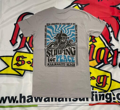 *Omaggio al Territorio: T-Shirt Hawaiian Surfing Marinaretti - immagine 3