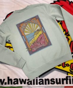 *Omaggio al Territorio Felpa Hawaiian Surfing Tor Caldara