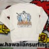 *Hawaiian Collection Felpa Nerone Surfburning